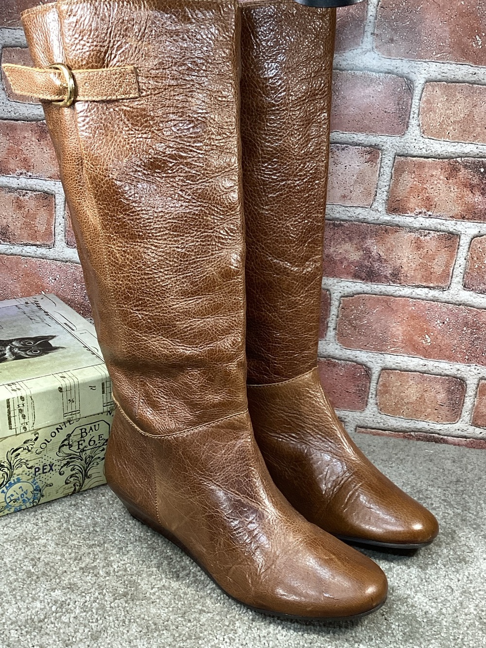 Steven by Steve Madden Bradbury womens pull on riding boots size 8.5
